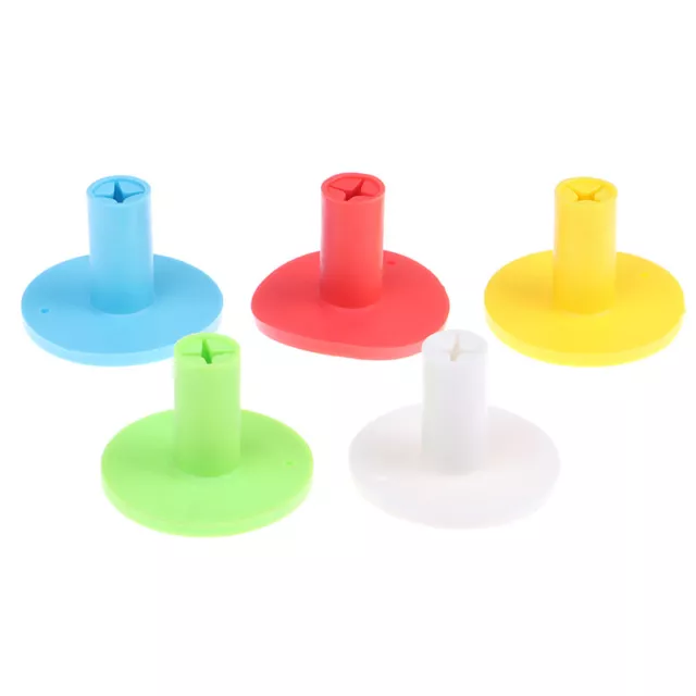 Golf Cross Nails Rubber Golf Stability Tees 5 colors 3.8 cm Golf Training Aid