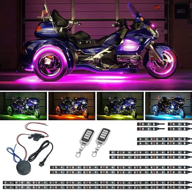 LEDGlow LiteTrike I Advanced Million Color LED Lighting Motorcycle Lighting Kit