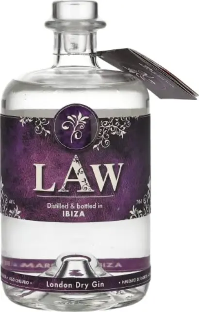 Law Premium Dry S Gin - 700 ml - NUOVO