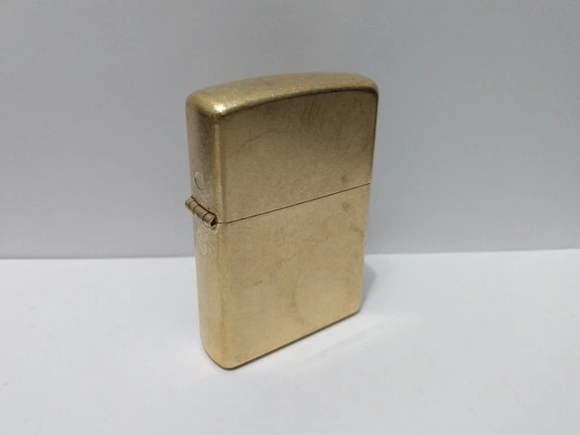 Zippo 2004 J 04 Gold Dust Brass Case No Insert No Box Read 2
