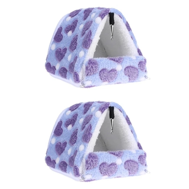 2x Haustier Bett Guinea Pig Kleidung Haustier Bett