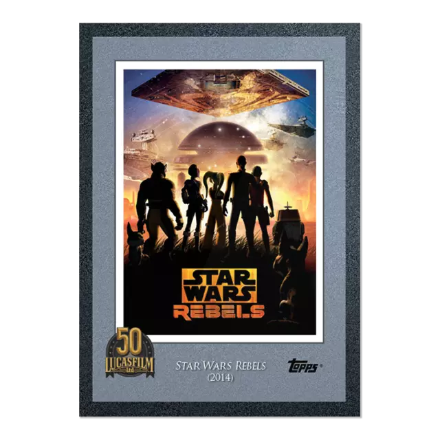★ 2021 Topps Star Wars ★ Lucasfilm 50th Anniversary - Star Wars Rebels #18 ★ DE