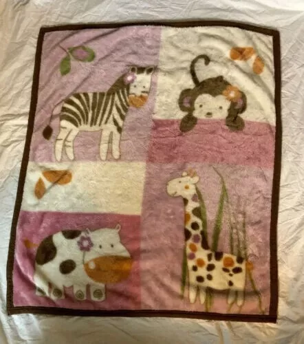 Co Ca Lo Baby (Jacana) Soft & Cozy Baby Blanket 36"X40" 2