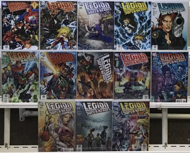 DC Comics - Legion of Super-Heroes 1-15, 37-49 VF/NM - Lot Of 28 3