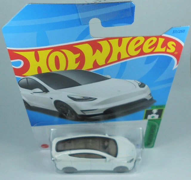 HOT WHEELS TESLA Model Y (white) sealed on long card 37/2023 £3.50 PicClick UK