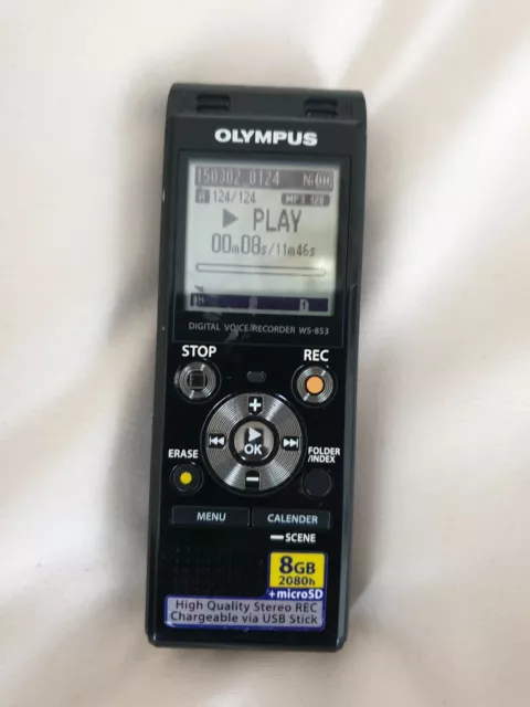 Olympus ws-853 Digital Voice Recorder