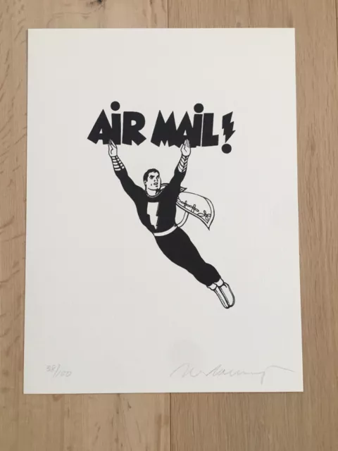 Mel Ramos Air Mail ungerahmt neuwertig signiert nummeriert selten Nr. 38/100