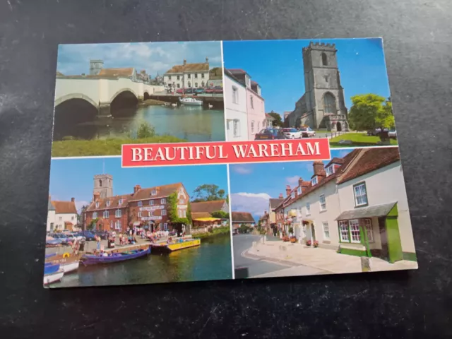 Postcard, Dorset, Wareham, Multiview, unposted