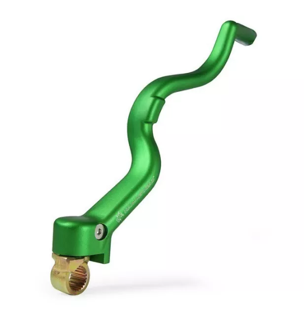 Kawasaki KX450F 2008 - 2015 Hammerhead Green Kickstarter Kick Start Lever