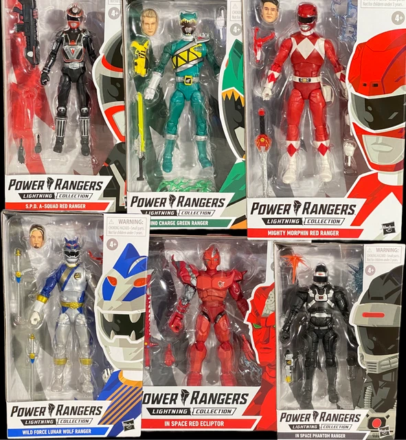 Power Rangers Lightning Collection Hasbro 6" Action Figures New in Box You Pick