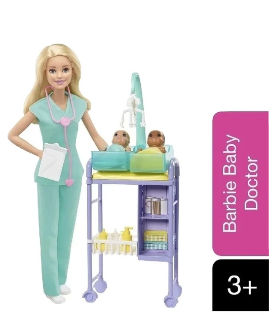 Barbie doctor baby set online