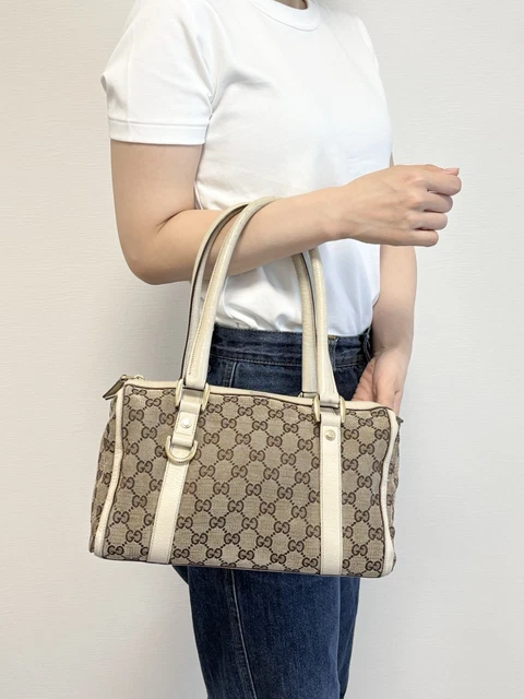 バッグ check pattern boston bag GUCCI BOSTON BAG gray All-over pattern $581.76 - PicClick CA