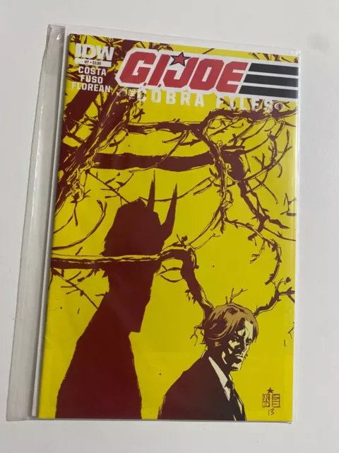 Gi Joe The Cobra Files  #7 - Idw - Bagged & Boarded