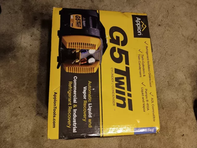 Appion G5TWIN Refrigerant Recovery Machine