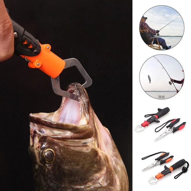 Set De Pinces De Pêche En Aluminium – étourdisseur, Pince Et Décroche-hameçon, Idéal Carpe, Truite
