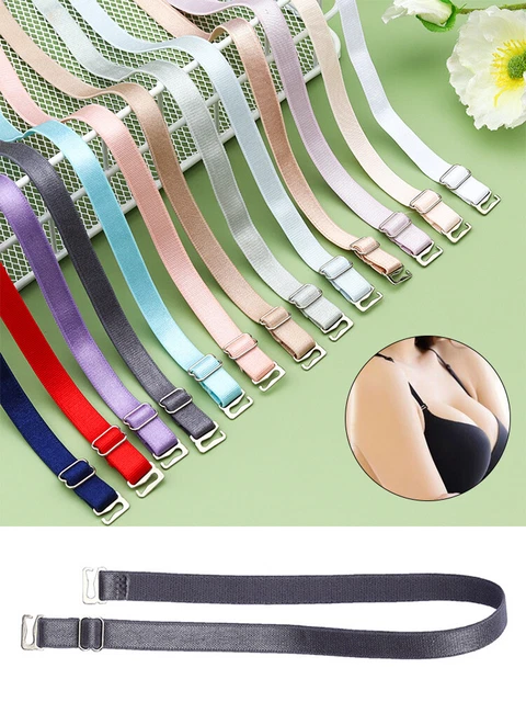 1 Paire De Bretelles De Soutien-Gorge Antidérapantes Sous-Vêtements R