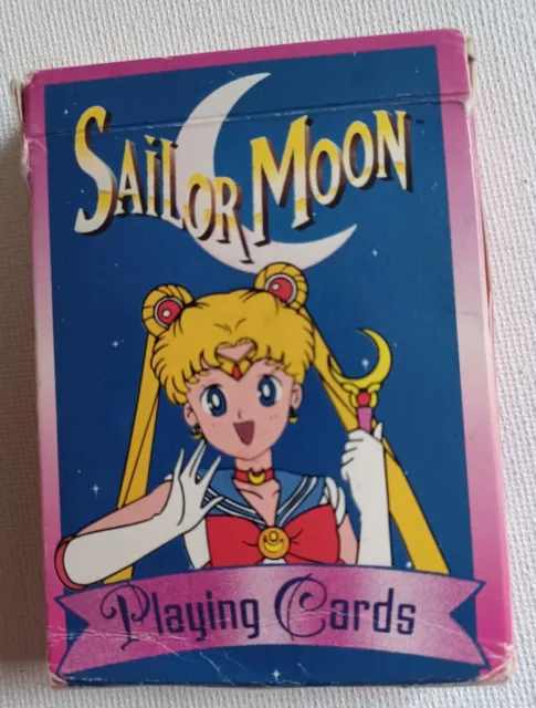 Sailor Moon Playing Cards Vintage 1995 Full Deck