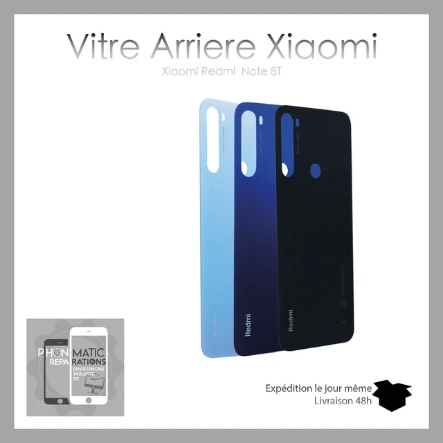 Cache Batterie Xiaomi Redmi Note 8T - Bleu De Minuit, Neuf D'origine