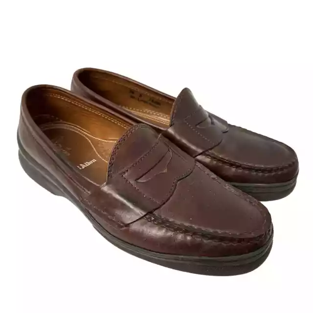 ALDEN CAPE COD Collection Penny Loafers Mens 10 D Brown $120.00 - PicClick