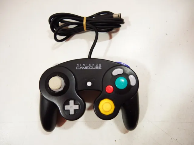 Manette officielle official controller pad Nintendo Gamecube noir black GC