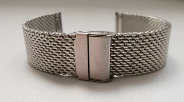 CINTURINO BRACCIALE MAGLIA Milano Mesh 18 20 22 24mm EUR 20 99 PicClick IT