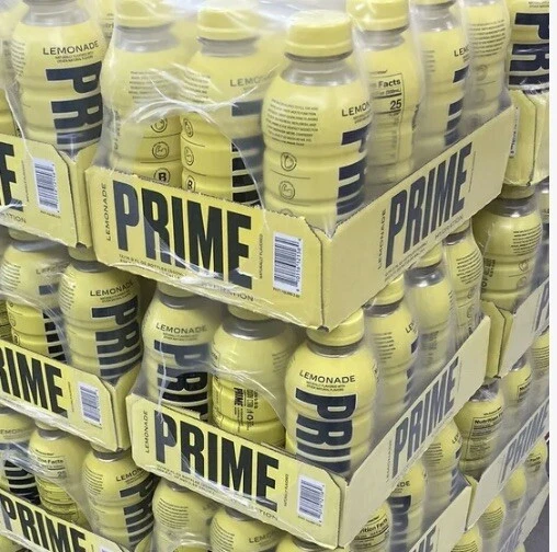 PRIME HYDRATION DRINK Lemonade 16.9 FL OZ (Limited Edition) NEW FLAVOR