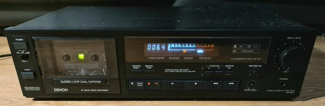 Denon - DRM-740 - 3 Head - Lecteur de cassettes