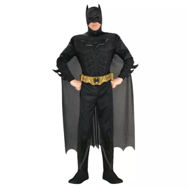 Hombre Oficial Dc Batman Dark Knight Rises Cosplay Disfraz de Lujo