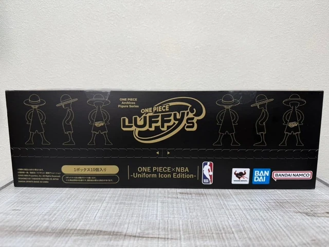 LUFFY'S ONE PIECE x NBA Uniform Icon Edition 10 Figure Complete Box Set ...