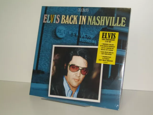 2 LP Elvis Presley: Elvis Back In Nashville (2021 RCA Legacy 50th Anniversary)
