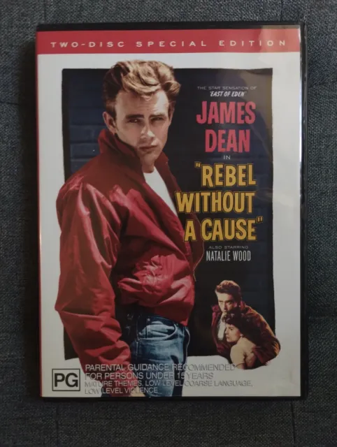 Rebel Without A Cause DVD 2-Disc Special Edition James Dean Region 4