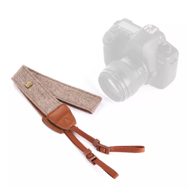 Shoulder Neck Belt Strap Sling For Canon Sony Nikon Olympus DSLR Camera Black