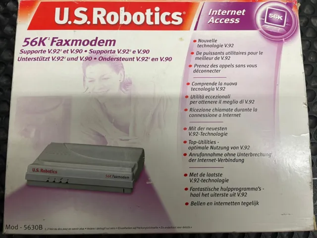 U.S.Robotics 56K Faxmodem V92 und V90