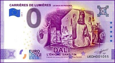 UE DH-2 0 € BANKNOTE 2016-2 CARRIERES DES LUMIERES BILLET SOUVENIR 0 € 