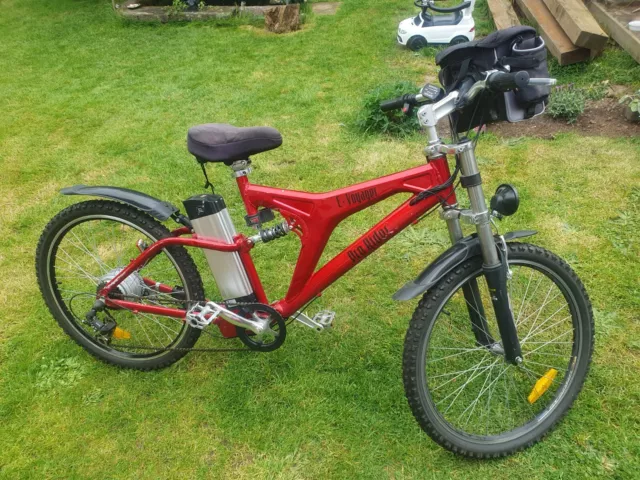 E VOYAGER PRO Rider electric powered bicycle e bike excellent condition 205.00 PicClick UK