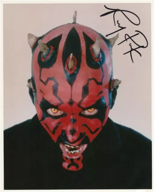 Ray Park - Colour 10"x 8" Signed Photo - UACC RD223