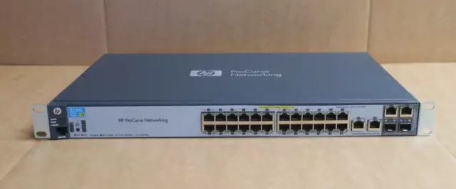 HP ProCurve 2520-24-PoE 24x 10/100 PoE RJ45 + 2x Combo RJ45/SFP 1U Switch J9138A