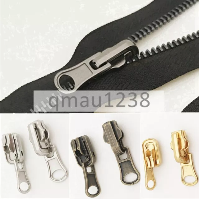 No.3 No.5 No.8 Slider PULLER Replacement Part For Reversible Zip Zipper Repair