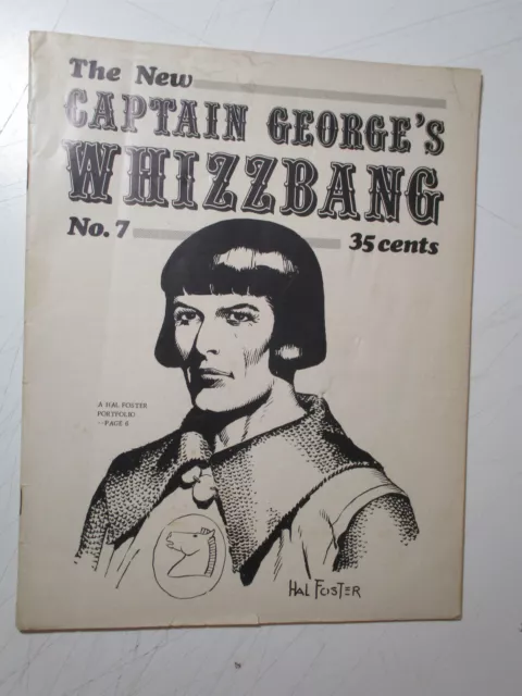 1970 Comic Fanzine CAPTAIN GEORGE'S WHIZZBANG # 7 Hal Foster Prince Valiant