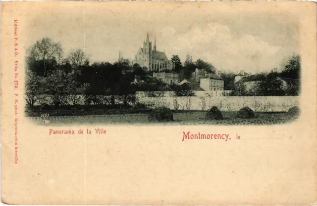 CPA Montmorency Panorama de la Ville FRANCE (1330865)
