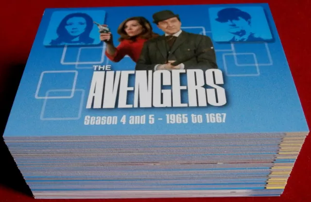 THE DEFINITIVE AVENGERS - Series 2 - Strictly Ink 2005 - Base Set (100 Cards)