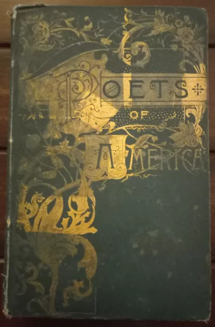 Poets And Poetry Of America. By Rufus Wilmot Griswold. Hardcover, Volume 1