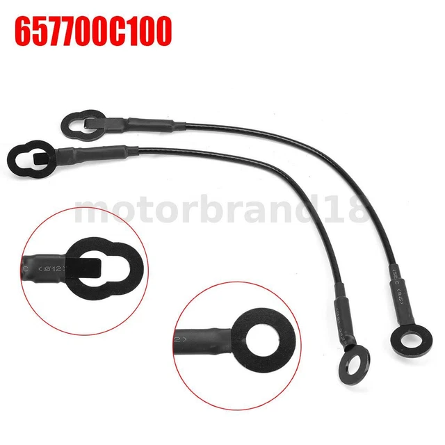 TAILGATE TAIL GATE Cable Pair For Toyota Tundra Double Cab Pickup Truck