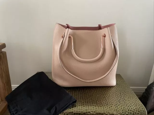 MIMCO FLIPSIDE FLIP Side Porcelain And Pink Large Tote Bag NEW 299.00 PicClick AU