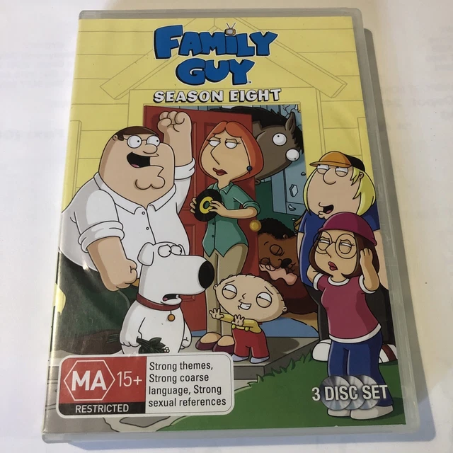 FAMILY GUY SEASON Eight DVD Toon Comedy Adult Region 4 5.00