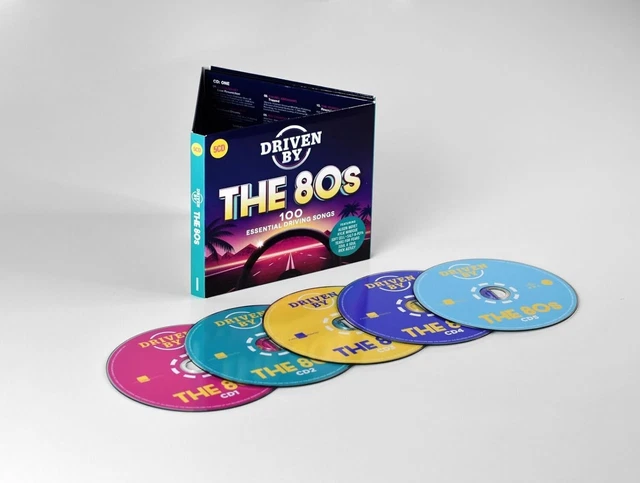 DRIVEN BY THE EIGHTES 5 CD 80s BOX SET BRAND NEW SEALED R £4.95 ...