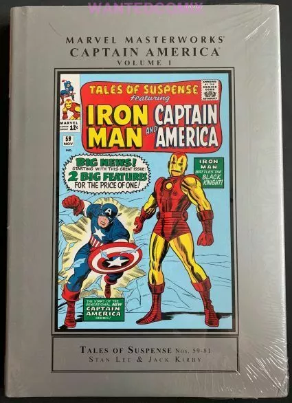 Mmw Marvel Masterworks Captain America Vol 1 Hc Tales Of Suspense 59-81 Iron Man