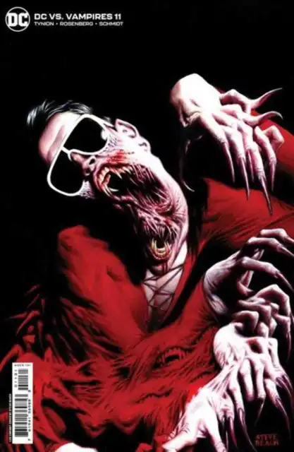 DC vs Vampires #11 (Of 12) Cover C 1 in 25 Steve Beach Card Stock Variant