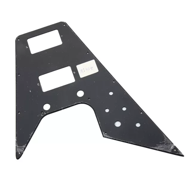 replacement Pickguard For '70's Kalamazoo Made Gibson Flying V, BLACK replacement Pickguard For '70's Kalamazoo Made Gibson Flying V, BLACK