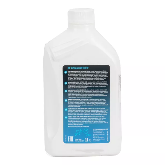 Aceite de transmisión ZF PARTS aceite de transmisión automática LifeGuard FLUID 9 HP 1 litro 2